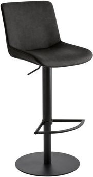 Mayer Sitzmöbel Barhocker 1387, höhenverstellbar, Kunstleder, grau, Breite: 41 cm - Bild 1