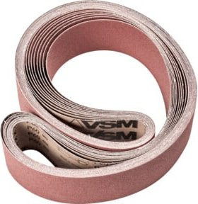 PFERD Korund Schleifband BA A60 für universelle Anwendung mit Bandschleifern, Farbe: Braun, B: 75 mm, L: 2000 mm - Bild 1