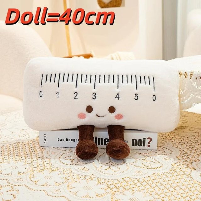 Yiran toy Stofftier, Plüsch / Textil, weiß - Bild 1