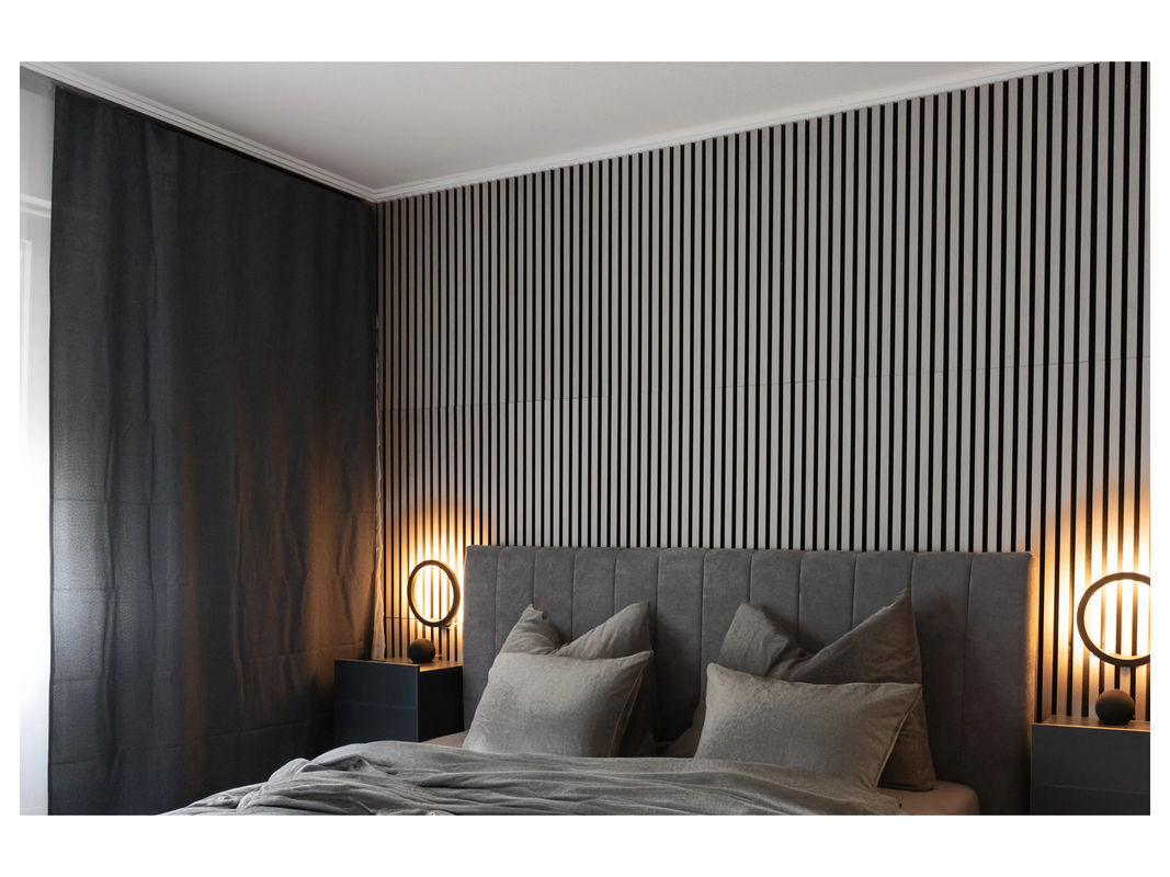 HOME DELUXE SONIC Akustikpaneel Grey Oak mit Filz aus Polyester, B/H/T: 40 x 80 x 3 cm - Bild 3