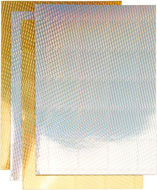 Rico Design Paper Poetry Kartenset in Gold/Silber im Format B6 - Bild 1