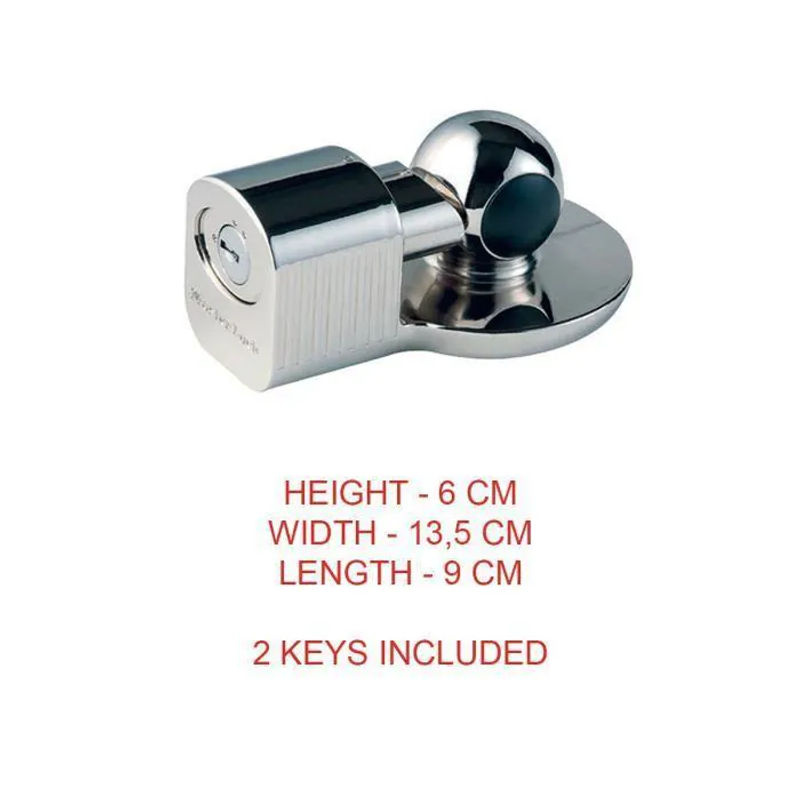 Master Lock Anhängerschloss Universal 377EURDAT in Silber - Bild 3