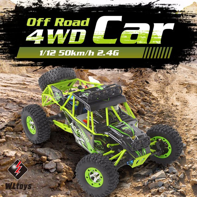 Wltoys RC Rock Crawler Geländewagen, RC-Truck, 4WD, Offroad-Auto - Bild 1