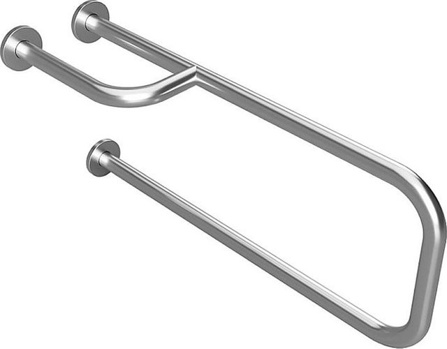 Brillantbad BELP Stützgriff Links Edelstahl gebürstet Silber B/T/H: 23,5 x 38,0 x 77,6 cm - Bild 1