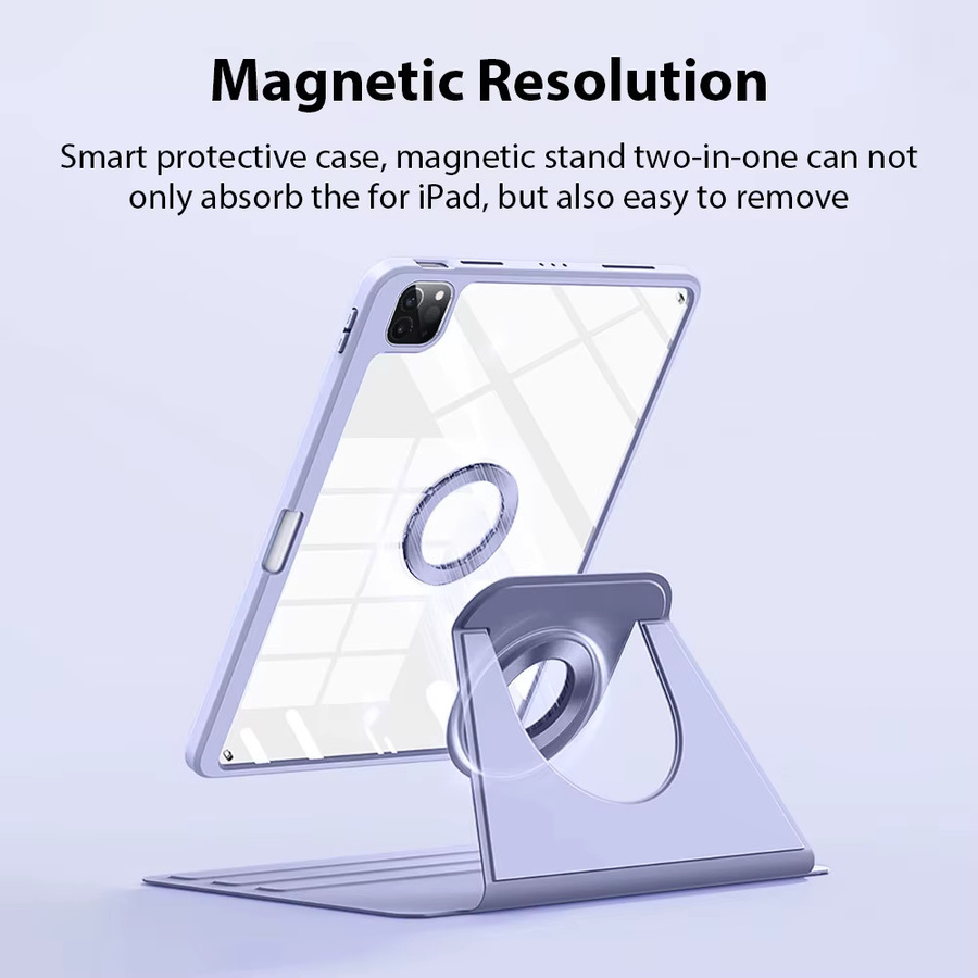 Magnetische Trennhülle in Pink für Apple iPad Pro, Air und Mini Modelle als Schutzhülle - Bild 2