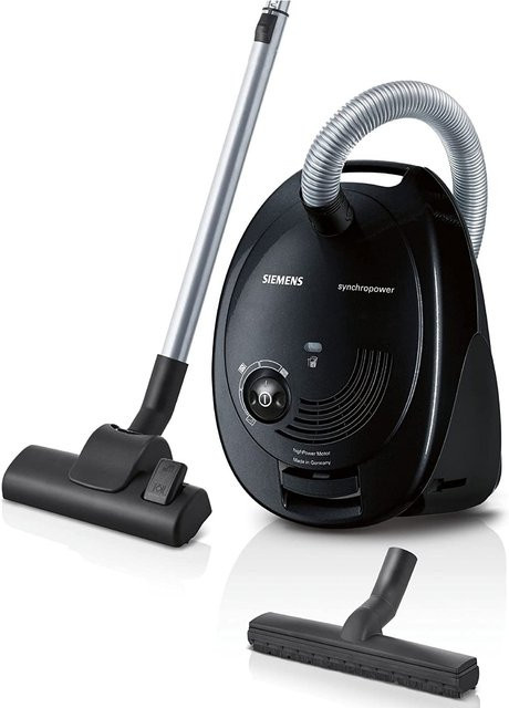 Siemens Bodenstaubsauger VS06A212 in Schwarz - Bild 2