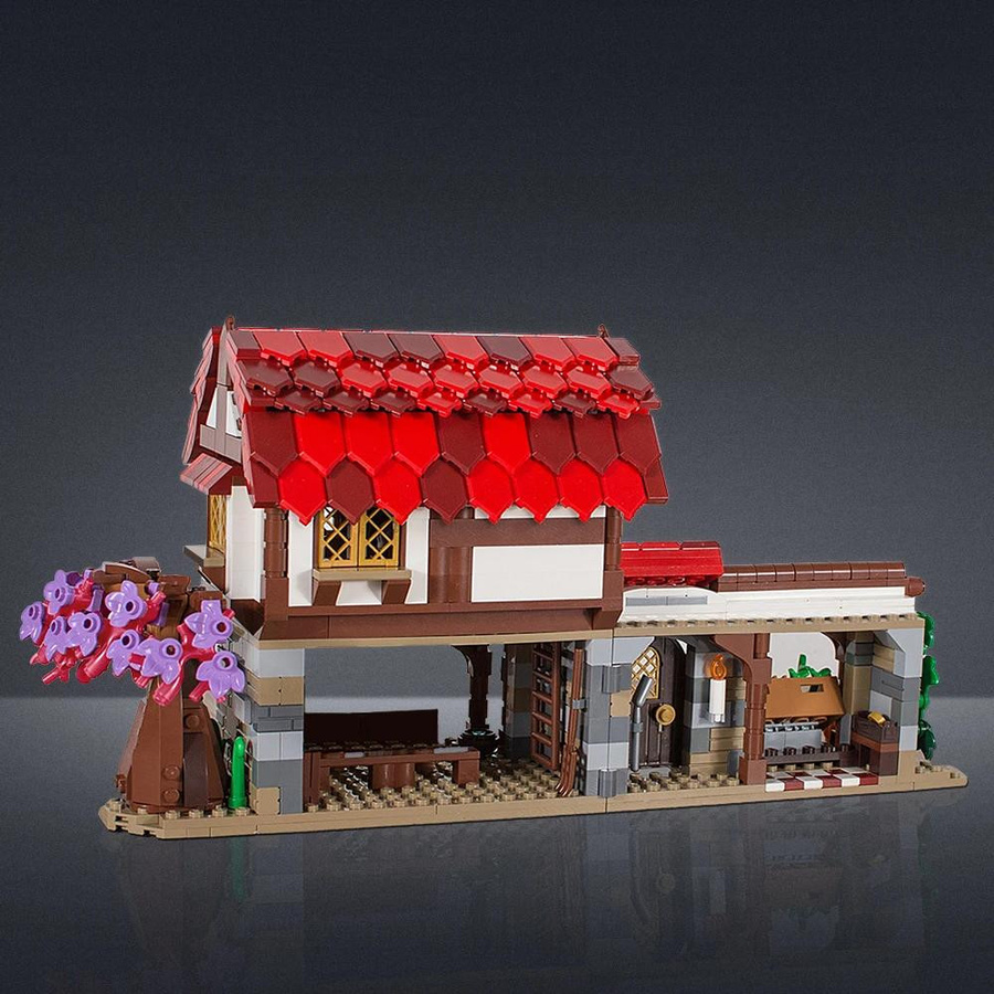 Gobricks Mittelalterlicher Markt Bausteine Set ab 14 Jahren - Bild 3