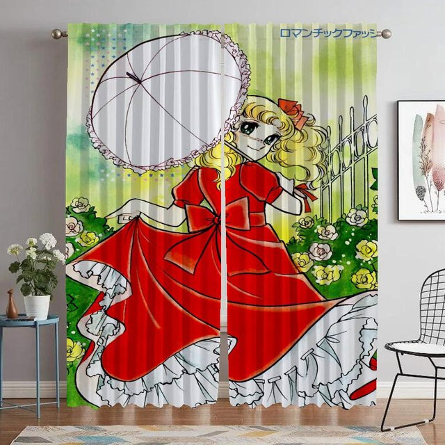 Yiran Furniture Moskitonetze als Innenvorhänge aus Polyester, 2 Stück, Mehrfarbig, Breite: 60 cm, Höhe: 90 cm - Bild 1