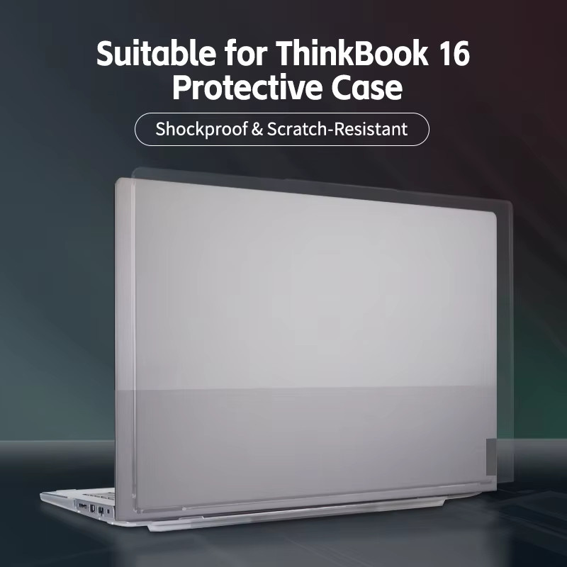 Matte transparente Hartschalen-Schutzhülle für Lenovo ThinkBook 16 G8, G7 und G6 - Bild 4