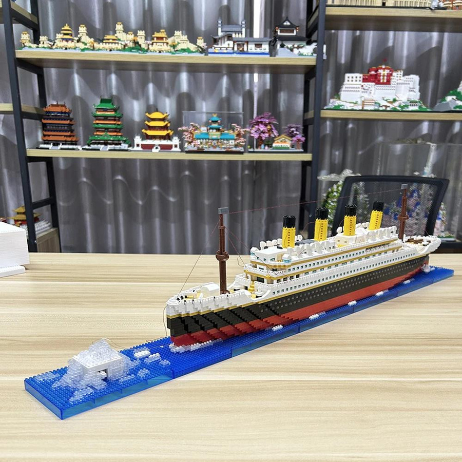 Linyi toy Titanic Kreuzfahrt Schiff Bausatz - Bild 2