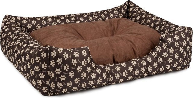 BedDog Hundebett MIMI Hundesofa aus Cordura und Microfaser-Velours in Braun - Bild 1