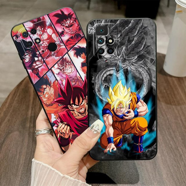 Schwarze weiche Handyhülle im Anime Dragon Ball Design für Xiaomi Redmi 9 A5 12C A4 K40 K80 Pro A1 A2 Plus 10 14C 13C A3 - Bild 1