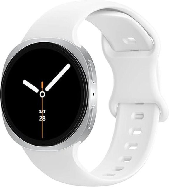 Armband für Samsung Galaxy Watch, Silikon, Weiß, Unisex - Bild 1