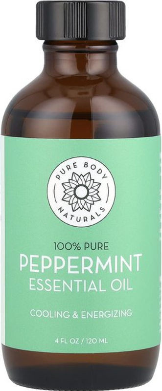Pure Body Naturals Ätherisches Öl Pfefferminze 120 ml - Bild 1