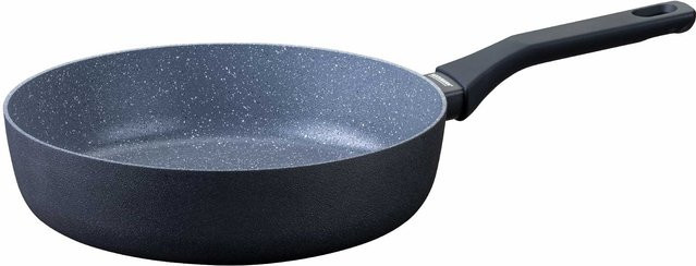Fackelmann Hochrandpfanne aus Keramik in Grau, antihaftbeschichtet, Durchmesser: 28 cm - Bild 1