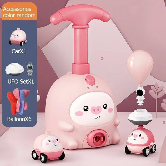 Binchi Outdoor Product Raketen-Ballonwerfer-Spielzeug, Lernspielzeug, ab 3 Jahre - Bild 1