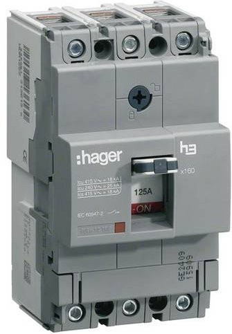 Hager HHA040H Leitungsschutzschalter MCB grau - Bild 1