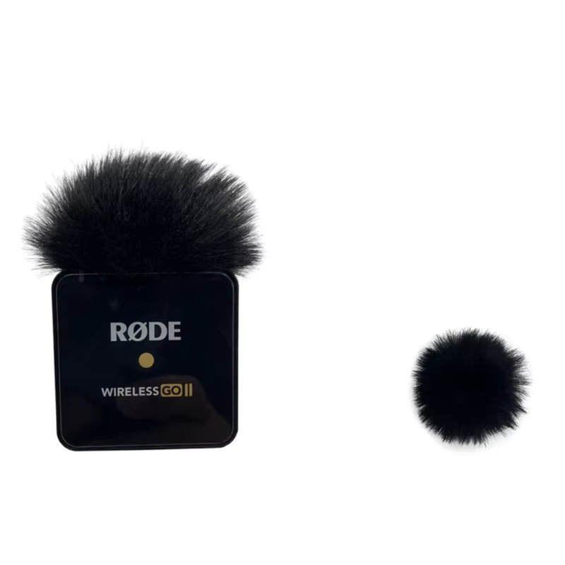 RODE Wireless GO II Mikrofonabdeckung winddicht in Schwarz - Bild 3