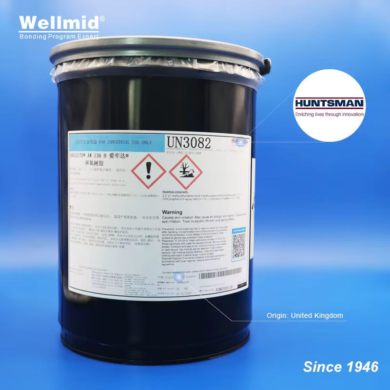 Araldite AW 136H Epoxidharz mit Härter HY 991, 2-Komponenten Fließkleber, 25 kg - Bild 3