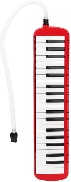 CosyHome Melodica Musikinstrument, 37 Klaviertasten, rot - Bild 1