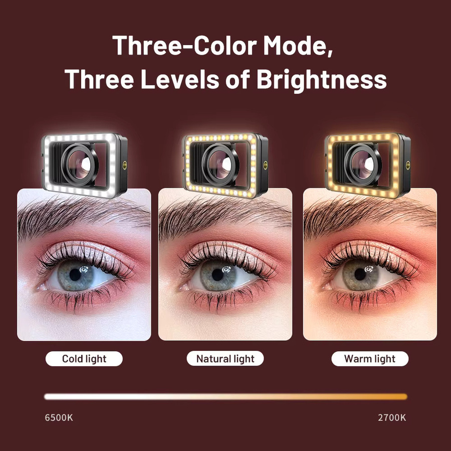 APEXEL HD 15x Super-Makro-Objektiv mit LED-Fülllicht in Schwarz für iPhone, Samsung und alle Smartphones - Bild 3