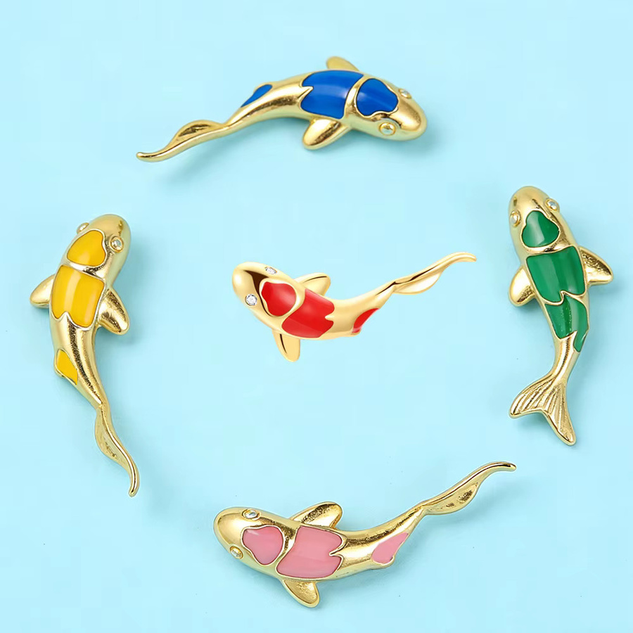 Canner Koi-Fisch Ohrstecker, 925 Silber, Damen - Bild 3