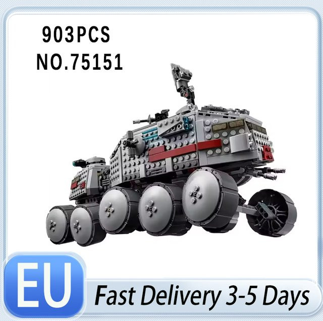 WSUEL Star Wars Panzer, Baustein-Set, 903 Teile - Bild 1