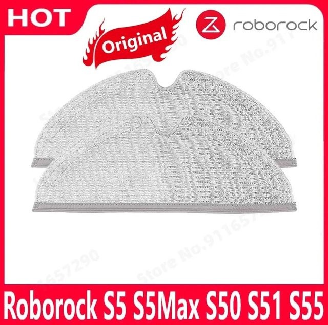 Roborock Reinigungstuch Mopp Ersatzteile für Xiaomi 1S S5 Max S50 S51 S55 S60 S6 Maxv in Weiß - Bild 1