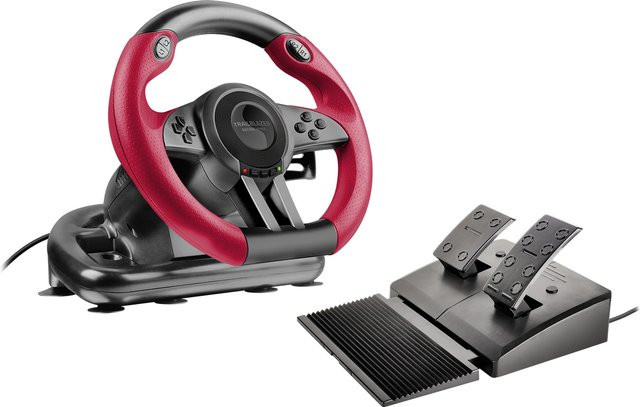 SPEEDLINK TRAILBLAZER Racing Wheel für PC, PS4, Xbox Series X/S, Xbox One und Nintendo Switch, schwarz - Bild 1