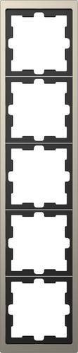 Merten Rahmen Abdeckung System Design in Nickel/Silber MEG4050-6550 - Bild 1