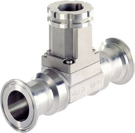 Bürkert Fitting für Durchflussmessungen S020, Farbe: Silber - Bild 1