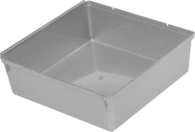 Keeeper Ordnungssystem Silber/Grau aus Kunststoff B/H/L: 15 x 5 x 15 cm - Bild 1