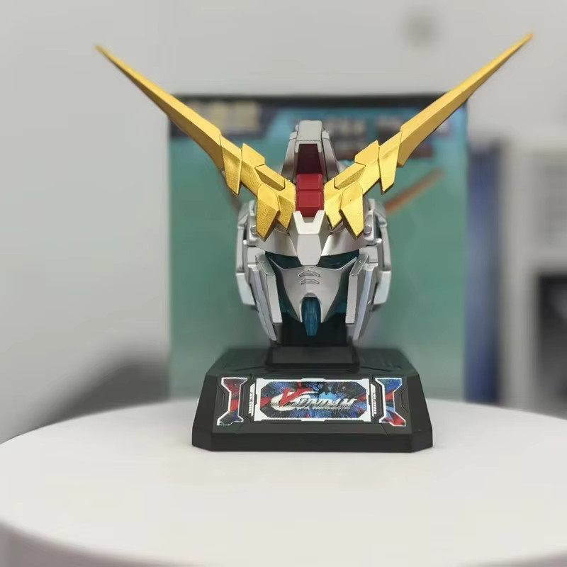 Bandai Strike Freedom Kopfskulptur Figur, Leuchtendes Modell, 3-teiliges Set - Bild 4