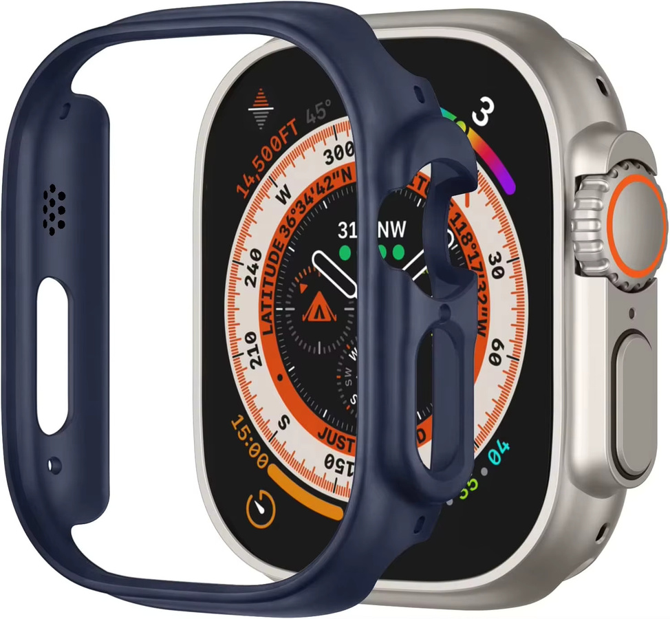 Apple Hülle für Apple Watch Ultra 2, Silikon, Red, Unisex - Bild 2