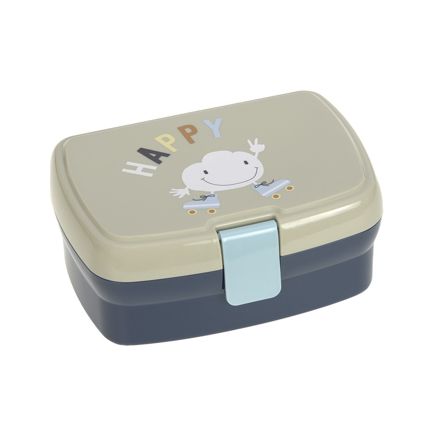 Lässig Lunchbox Cloud Blue mit Fächern aus Kunststoff und spülmaschinenfest - Bild 1