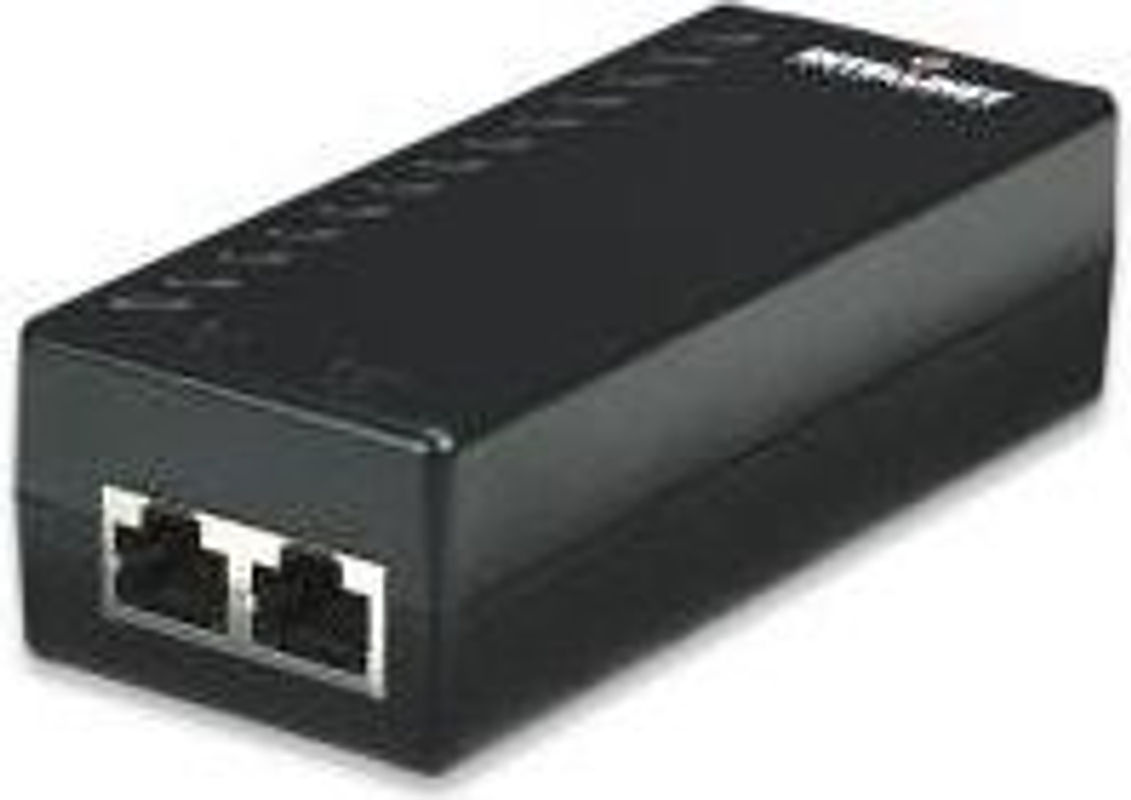 Intellinet PoE Injektor 524179 100MBit/s IEEE 802.3af 12.95 W Schwarz - Bild 2