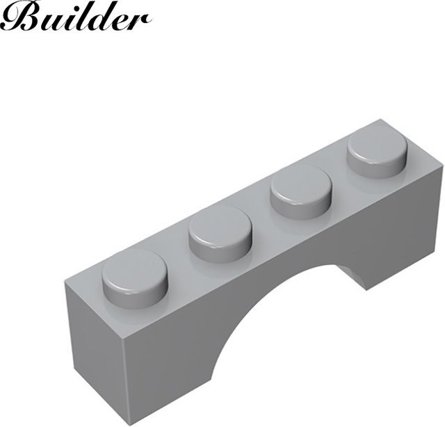 Home of Bricks Ziegelbogen 1x4 Fensterrahmen, Bausteine, 10-teiliges Set - Bild 1