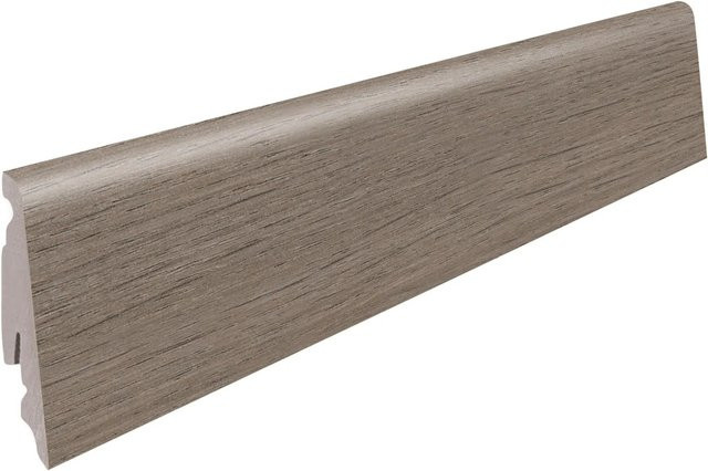 Haro Sockelleiste Eiche Brantford-Bergamo Carbon in Braun, H: 5,8 cm, B: 1,9 cm, L: 220 cm - Bild 1