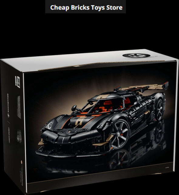 Hot Toys V8 Rennwagen Supercar Hypercar, Bausteine, 4.104 Teile - Bild 1