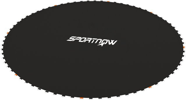 SPORTNOW Ersatz-Tuch für Trampolin, Sprungtuch-Ersatz, Ø 3,7 m, mit Federhaken-Tool und 72 V-Haken - Bild 1