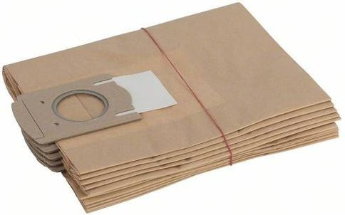 Bosch Papierfilterbeutel in Braun passend für GAS 12-30 F, PAS 11-25 und PAS 11-25 F - Bild 1