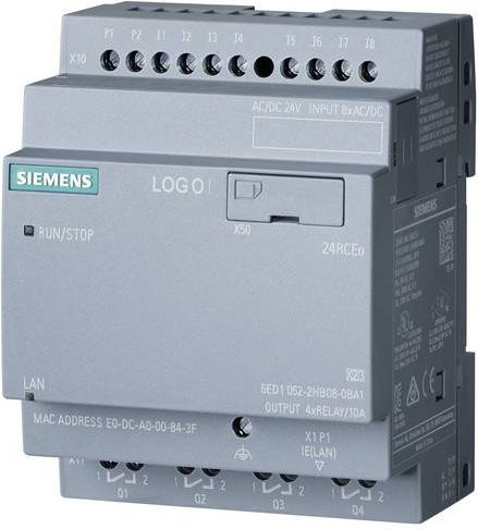 Siemens SPS-Steuerungsmodul 6ED1052-2HB08-0BA2 in Grau mit 24 V/DC - Bild 1