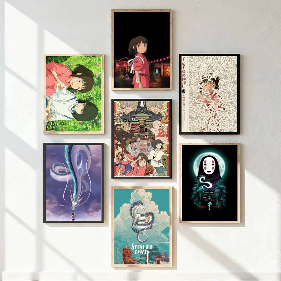 Kayou Anime Poster Sen to Chihiro no Kamikakushi Kunstdruck Mehrfarbig - Bild 5