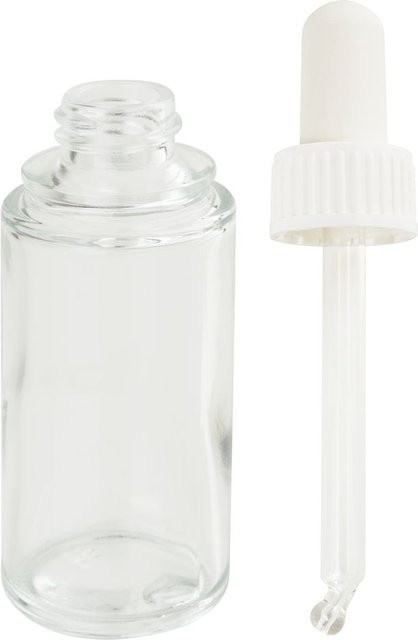 VBS Glasflasche mit Pipette in Transparent - Bild 1