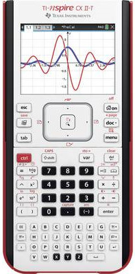 Texas Instruments TI-Nspire CX II-T Grafikrechner schwarz/weiss - Bild 1