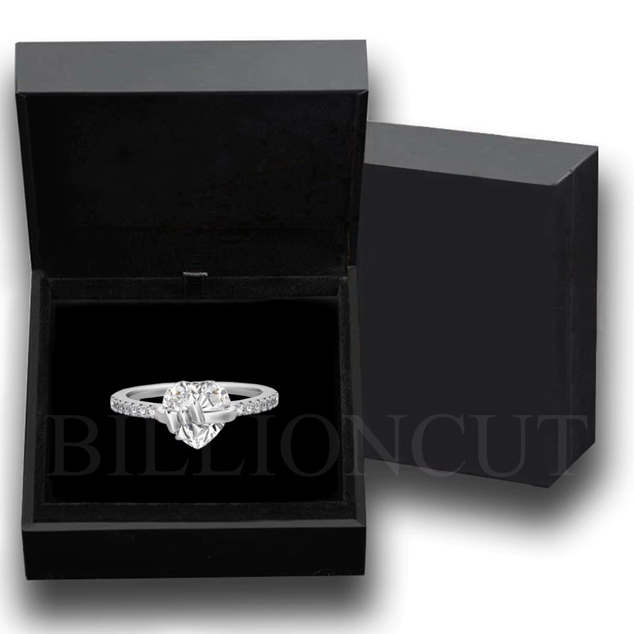 BILLIONCUT Verlobungsring 925 Silber, Zirkonia, Damen - Bild 2