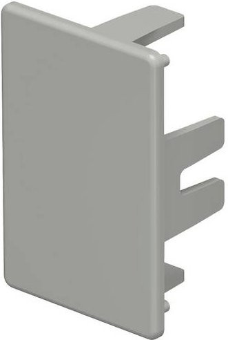 OBO Bettermann Endstück Stein-Grau 10 Stück B: 4,5 cm, H: 3 cm - Bild 1