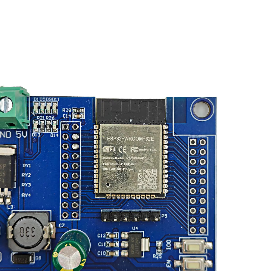 QSZNTEC Tasmota ESP32-Relais X4 mit Inching und Self-Lock Funktion in Blau, kompatibel mit Home Assistant - Bild 3
