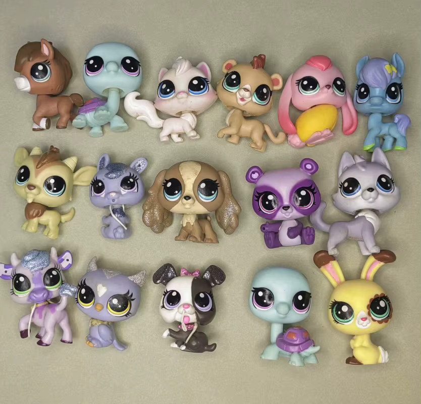 Hasbro Littlest Pet Shop Q-Version, Tiere, bunt, Kunststoff - Bild 1