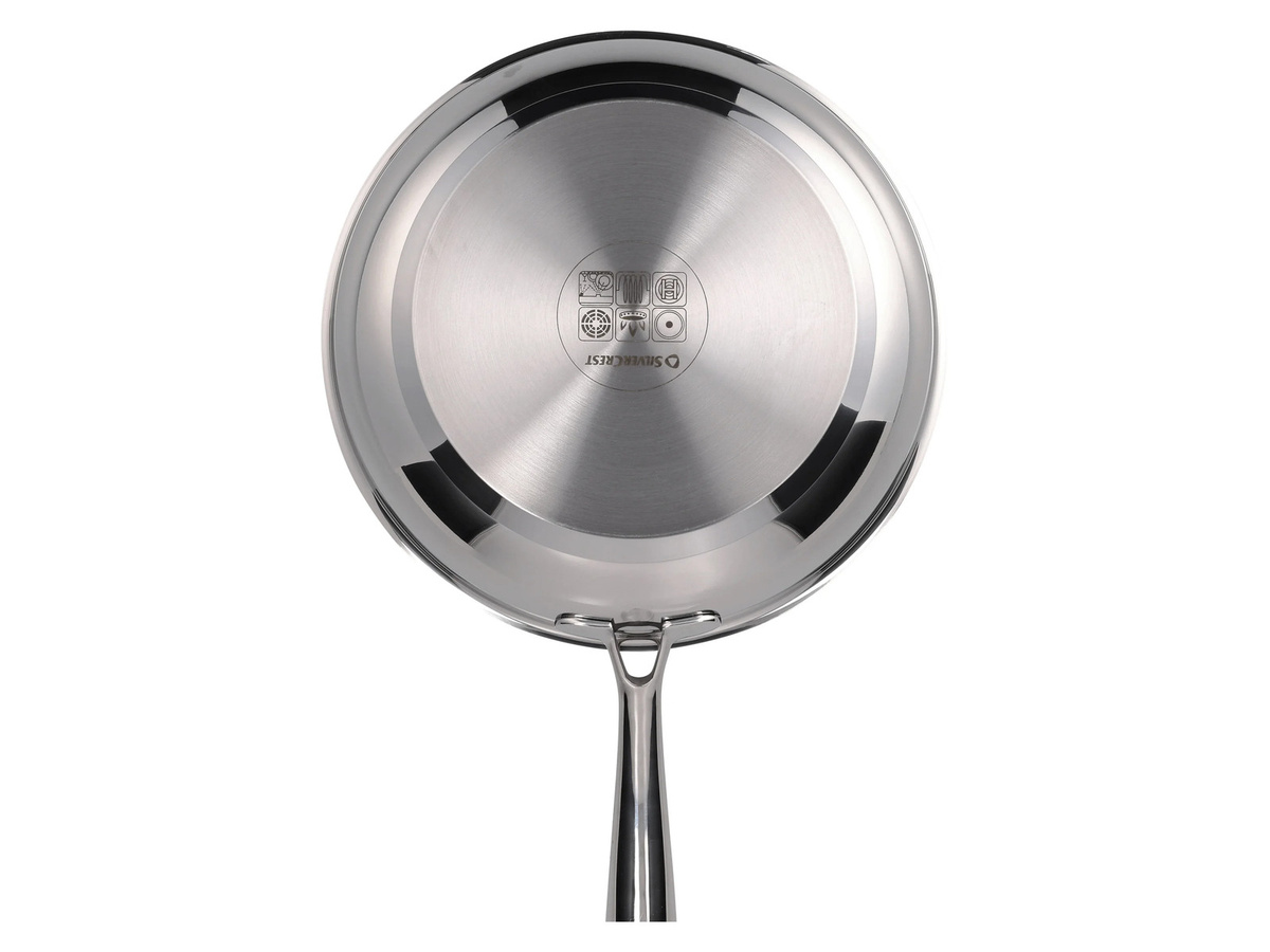 SILVERCREST Pfanne aus Edelstahl und Aluminium mit Antihaftbeschichtung, Durchmesser: 24 cm - Bild 2